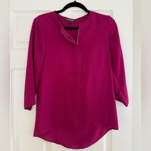 Express 3/4 length sleeve blouse size XS